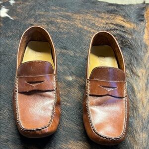 Cole Haan Men's Tan Leather Loafers
